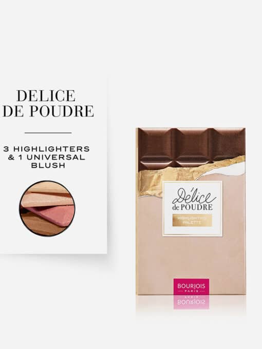 ⁦اضاءة هايلايتر من برجوا - Bourjois Highlighter⁩ - الصورة ⁦3⁩