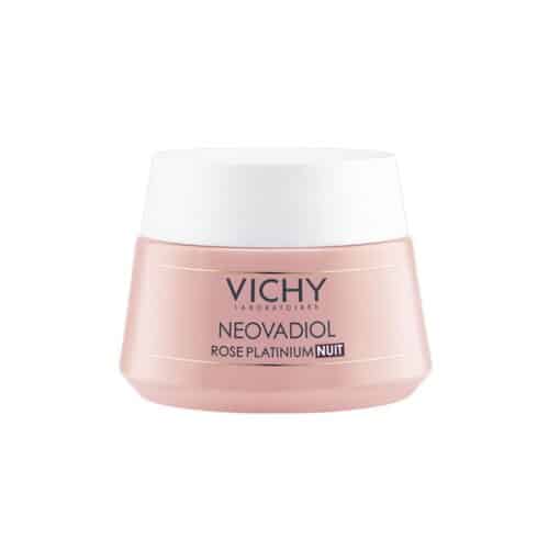كريم مرطب ليلي لنضارة البشرة ومكافحة التجاعيد من فيتشي 50 مل - Vichy Neovadiol Rose Platinium Revitalizing Night Cream