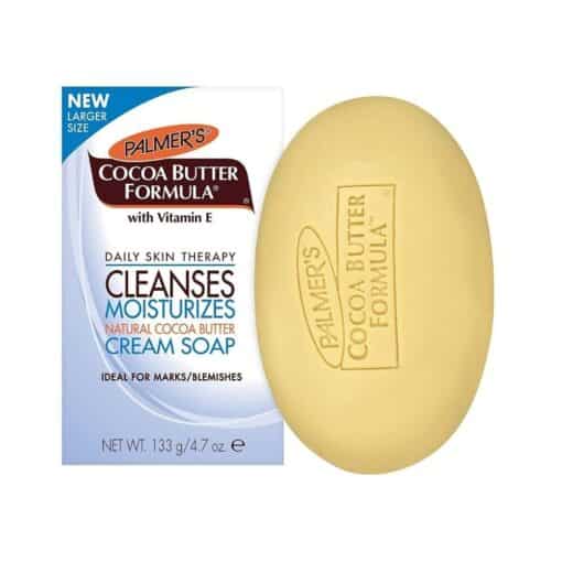 صابون التنظيف اليومي للبشرة بتركيبة زبدة الكاكاو من بالمرز - Palmers Cream Bar Soap