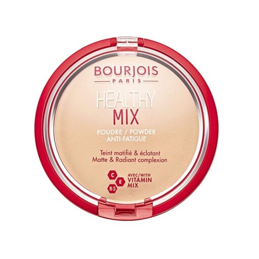 بودرة الوجه هيلثي مكس المقاومة للتعب من برجوا - Bourjois Poudre compacte Healthy Mix