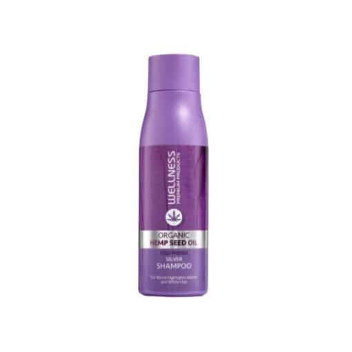 شامبو بلاتينيوم السلفر للشعر الملون من ويلنس بريميوم 500 مل - Wellness Platinum Silver Shampoo