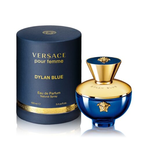 ⁦فرزاتشي دايلن بلو للنساء أو دو برفيوم 100 مل - Versace Dylan Blue for women Eau de Parfum⁩ - الصورة ⁦2⁩