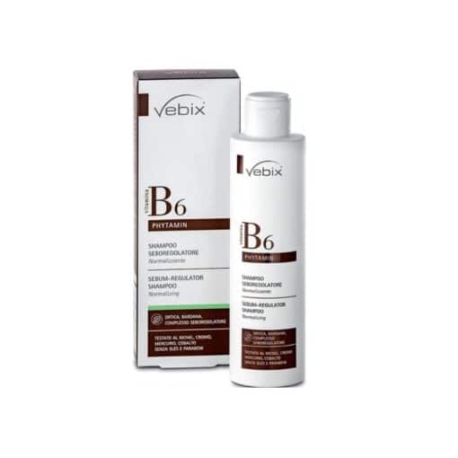 شامبو بي6 لمنع تساقط الشعر من فيبكس 200 مل - Vebix Phytamin B6 Hair Loss Prevention Shampoo