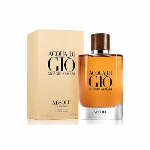 ⁦جورجيو أرماني أكوا دي جو أبسلو أو دو برفيوم للرجال 125 مل - Giorgio Armani Acqua di Gio Absolu EDP⁩ - الصورة ⁦2⁩