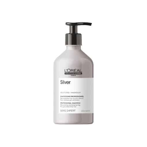 شامبو سلفر للشعر الرمادي من لوريال بروفيسيونال 500 مل - L'Oréal Professionnel Silver Shampoo