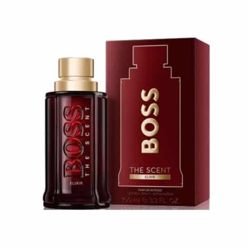 ⁦هوجو بوس ذا سينت إليكسر برفيوم للرجال 100 مل - Hugo Boss The Scent Elixir Parfum⁩ - الصورة ⁦2⁩