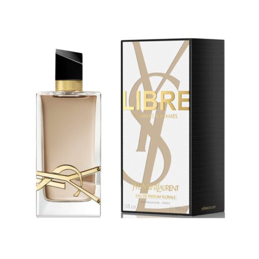 ⁦إيف سان لوران ليبر فلاورز آند فلايمز أو دو برفيوم 90 مل - Yves Saint Laurent Libre Flowers & Flames EDP⁩ - الصورة ⁦2⁩