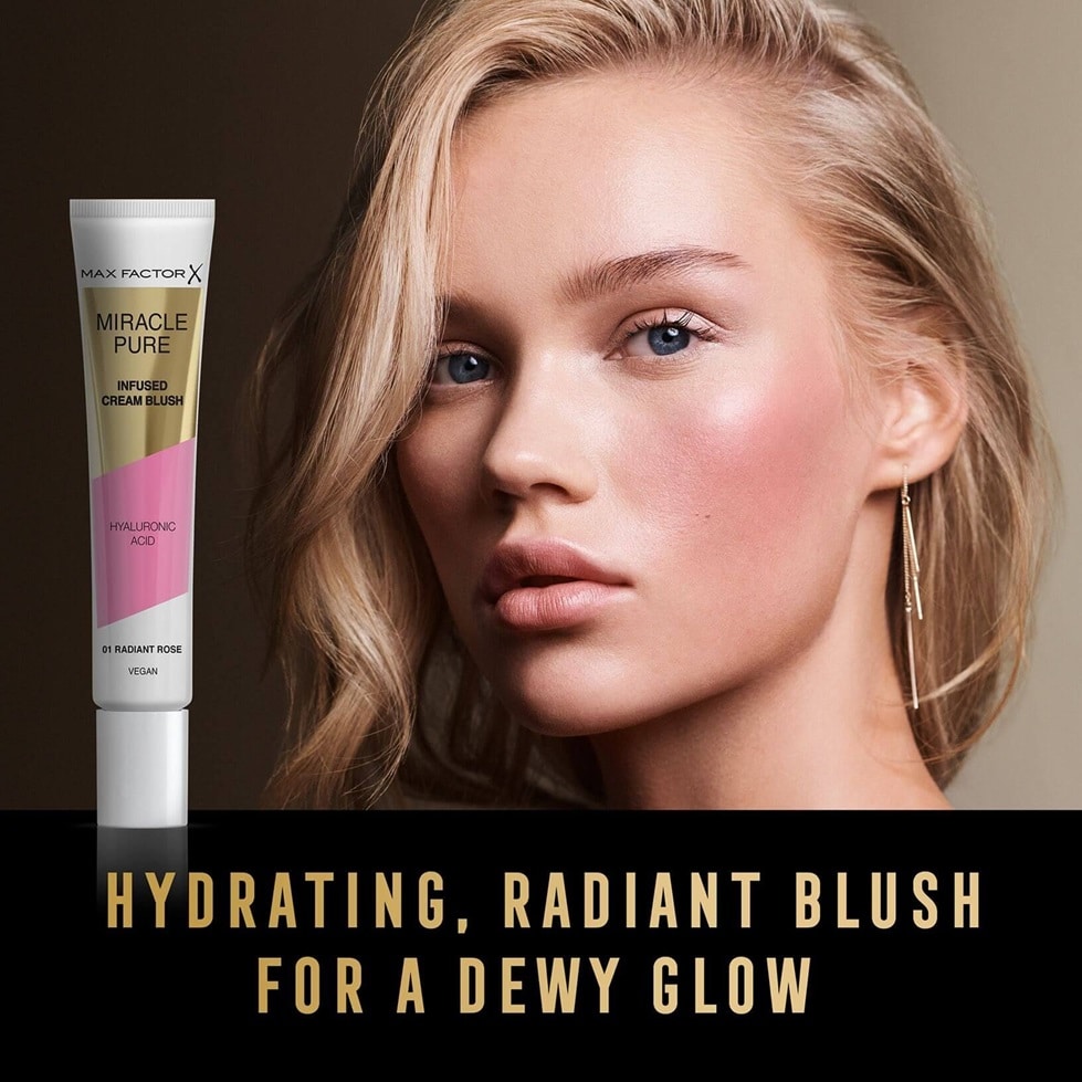 ⁦كريم أحمر الخدود ميراكل بيور إنفيوزد من ماكس فاكتور - Max Factor Miracle Pure Infused Cream Blush⁩ - الصورة ⁦2⁩