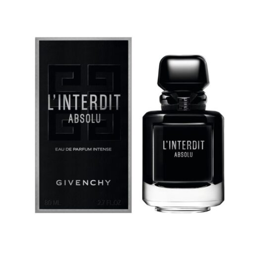 ⁦جفنشي لانترديت أبسولو أو دو برفيوم إنتنس 80 مل - Givenchy L'Interdit Absolu Eau de Parfum Intense⁩ - الصورة ⁦2⁩