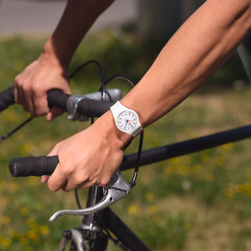 ⁦سواتش جنت إن ذا بلوك - Swatch GENT IN THE BLOCK SO28W400⁩ - الصورة ⁦3⁩