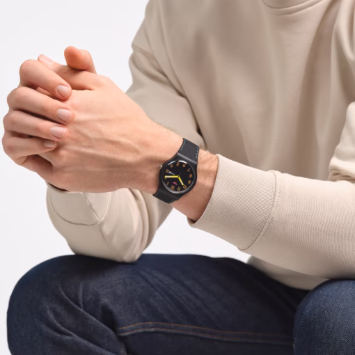 ⁦سواتش دارك جلو - Swatch DARK Glow SO29B707⁩ - الصورة ⁦4⁩