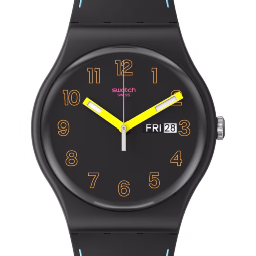 ⁦سواتش دارك جلو - Swatch DARK Glow SO29B707⁩ - الصورة ⁦2⁩