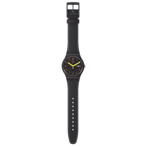 ⁦سواتش دارك جلو - Swatch DARK Glow SO29B707⁩ - الصورة ⁦3⁩