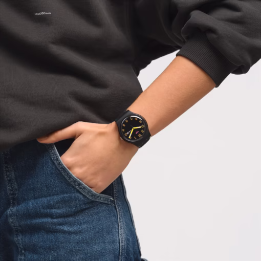 ⁦سواتش دارك جلو - Swatch DARK Glow SO29B707⁩ - الصورة ⁦5⁩