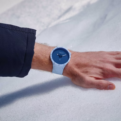 ⁦سواتش بيج بولد بايوسيراميك أركتيك - Swatch Big Bold Bioceramic Arctic SB03N102⁩ - الصورة ⁦5⁩