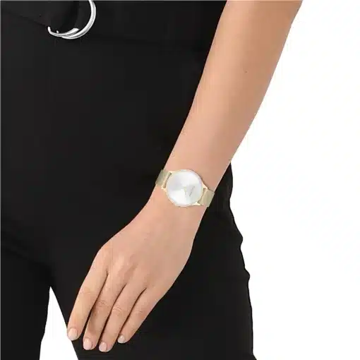 ⁦كالفن كلاين ذهبي للنساء - Calvin Klein 25200003 Women's Watch⁩ - الصورة ⁦4⁩