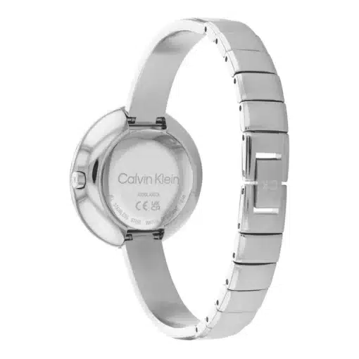 ⁦كالفن كلاين فضي للنساء - Calvin Klein 25200022 Women's Watch⁩ - الصورة ⁦2⁩
