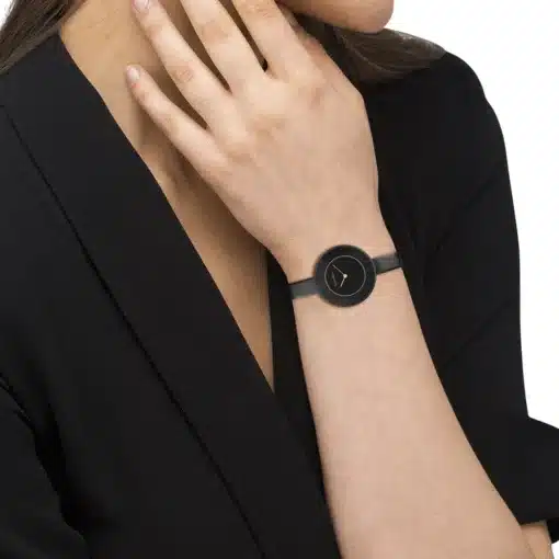 ⁦كالفن كلاين أسود للنساء - Calvin Klein 25200024 Women's Watch⁩ - الصورة ⁦3⁩