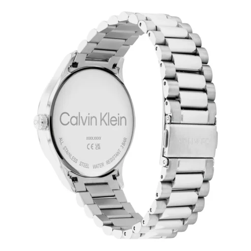 ⁦كالفن كلاين فضي للرجال - Calvin Klein 25200036 Men's Watch⁩ - الصورة ⁦2⁩