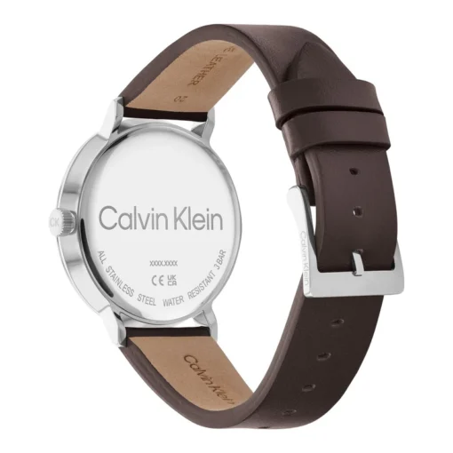 ⁦كالفن كلاين فضي للرجال - Calvin Klein 25200052 Men's Watch⁩ - الصورة ⁦2⁩