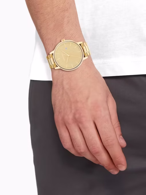 ⁦كالفن كلاين ذهبي للرجال - Calvin Klein 25200056 Men's Watch⁩ - الصورة ⁦3⁩