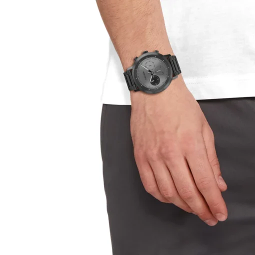 ⁦كالفن كلاين فضي للرجال - Calvin Klein 25200062 Men's Watch⁩ - الصورة ⁦3⁩