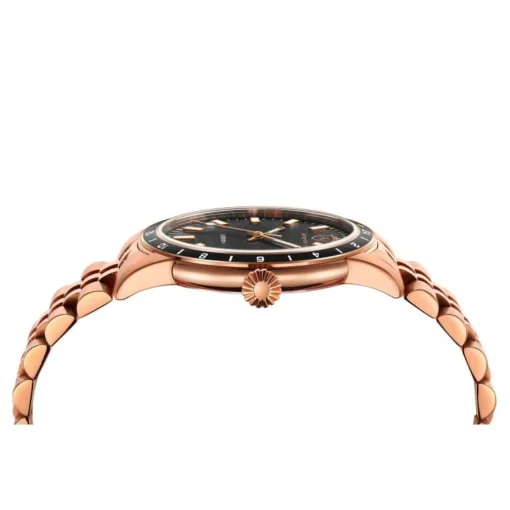 ⁦جورج كلاين الفاخر باللون الذهبي الوردي للرجال - George Klein LUXURY+ Rose Gold Stainless Steel Band⁩ - الصورة ⁦4⁩