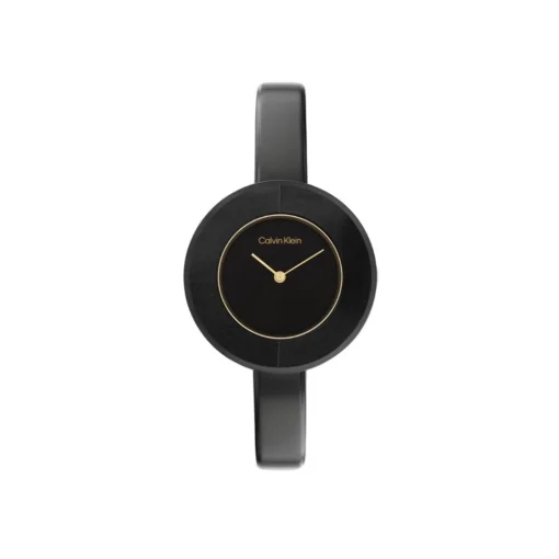 كالفن كلاين أسود للنساء - Calvin Klein 25200024 Women's Watch