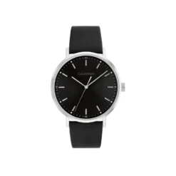 كالفن كلاين فضي وأسود للرجال - Calvin Klein 25200050 Men's Watch