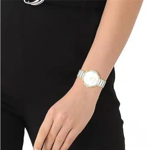 ⁦كالفن كلاين فضي وذهبي للنساء - Calvin Klein 25200134 Women's Watch⁩ - الصورة ⁦3⁩