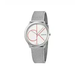 كالفن كلاين فضي للنساء - Calvin Klein Minimal K3M52152 Women's Watch