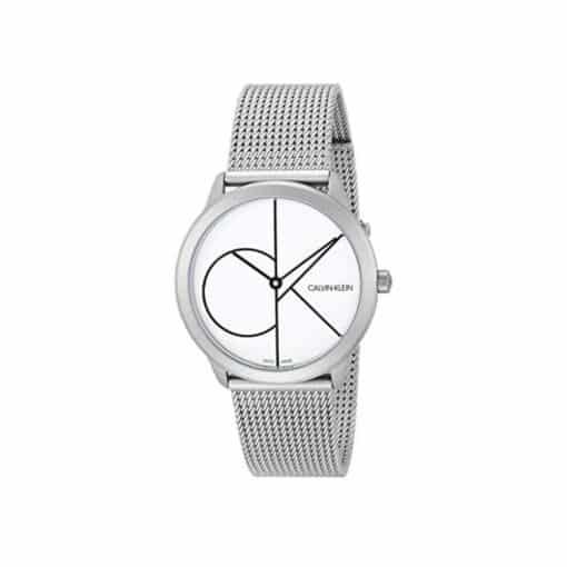 كالفن كلاين فضي للنساء - Calvin Klein Minimal K3M5215X Women's Watch