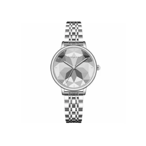 جورج كلاين جلوري سيلفر للنساء - George Klein GLORY Silver Stainless Steel Band