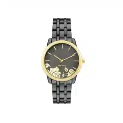 ناين ويست رمادي ذهبي للنساء - Nine West NW1579FLGT Women's Watch