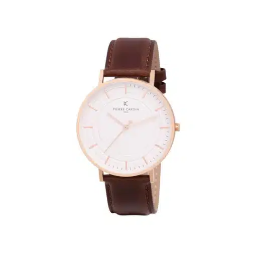 بيير كاردان ذهب وردي فاخر للرجال - Pierre Cardin CBN.3034 Rose Gold Luxury