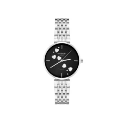 ساعة برينس فضي و أسود للنساء - Prince PF328 Women Watch