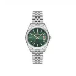 سيرجيو تاكيني باللون الفضي و الأخضر للنساء - Sergio Tacchini Women Watch ST.1.10295-4