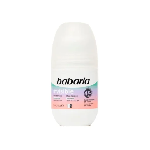 مزيل عرق ديو رول اون غير مرئي من باباريا - Babaria Deo Roll On Invisible