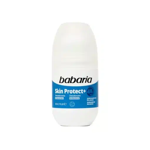 مزيل عرق رول أون لحماية البشرة من باباريا - Babaria Roll On Skin Protect+ Deodorant