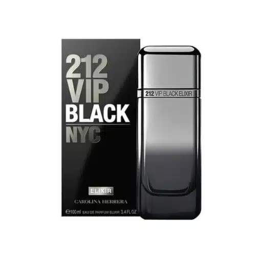 ⁦كارولينا هيريرا 212 في آي بي بلاك إلكسير أو دو برفيوم 100 مل - Carolina Herrera 212 Vip Black Elixir EDP⁩ - الصورة ⁦2⁩