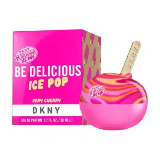 ⁦دي كيه ان واي بي ديليشس آيس بوب فيري شيري أو دو برفيوم للنساء 50 مل - DKNY Be Delicious Ice Pop Very Cherry EDP⁩ - الصورة ⁦2⁩