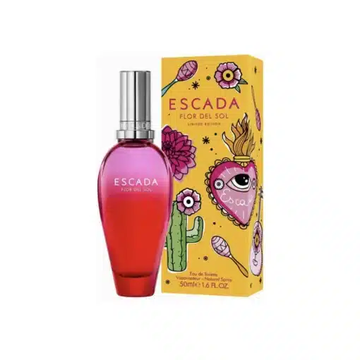 ⁦إسكادا ديل سول أو دو تواليت للنساء 100 مل - Escada Flor Del Sol Eau de Toilette⁩ - الصورة ⁦2⁩