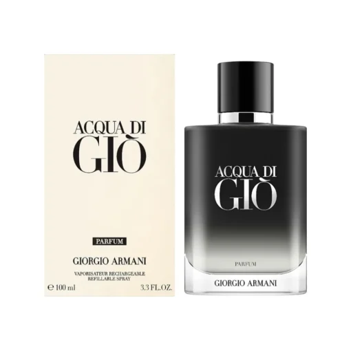 ⁦جورجيو ارماني أكوا دي جيو بارفيوم للرجال 100 مل - Giorgio Armani Acqua di Gio Parfum⁩ - الصورة ⁦2⁩