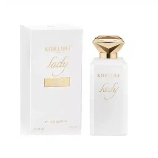 ⁦كورلوف باريس ليدي إن وايت أو دو برفيوم للنساء 88 مل - Korloff Lady In White Eau de Parfum⁩ - الصورة ⁦2⁩