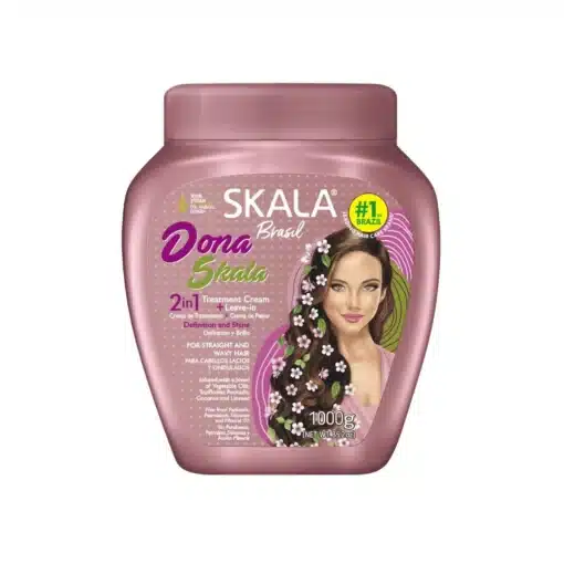 سكالا كريم وبلسم للشعر الكيرلي يقوي ويرطب الشعر 1000 غم - Skala Expert Crema Dona Skala