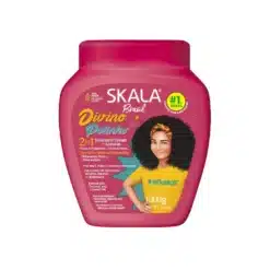 كريم سكالا لعلاج الشعر للأطفال ذوي الشعر الكيرلي 1000 غم - Skala Hair Treatment Cream Divino Potinho