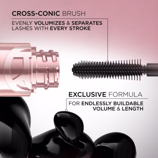 ⁦ماسكارا بارادايس بيغ ديل أسود من لوريال باريس - Loreal Paradise Big Deal Mascara⁩ - الصورة ⁦7⁩