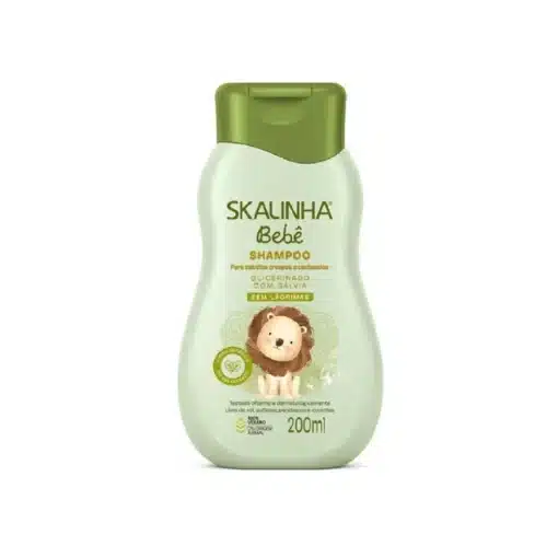 شامبو سكاليـنها بيبي بالغليسرين والميرمية 200 مل - Skalinha Baby Sálvia Frizzy And Curly Hair