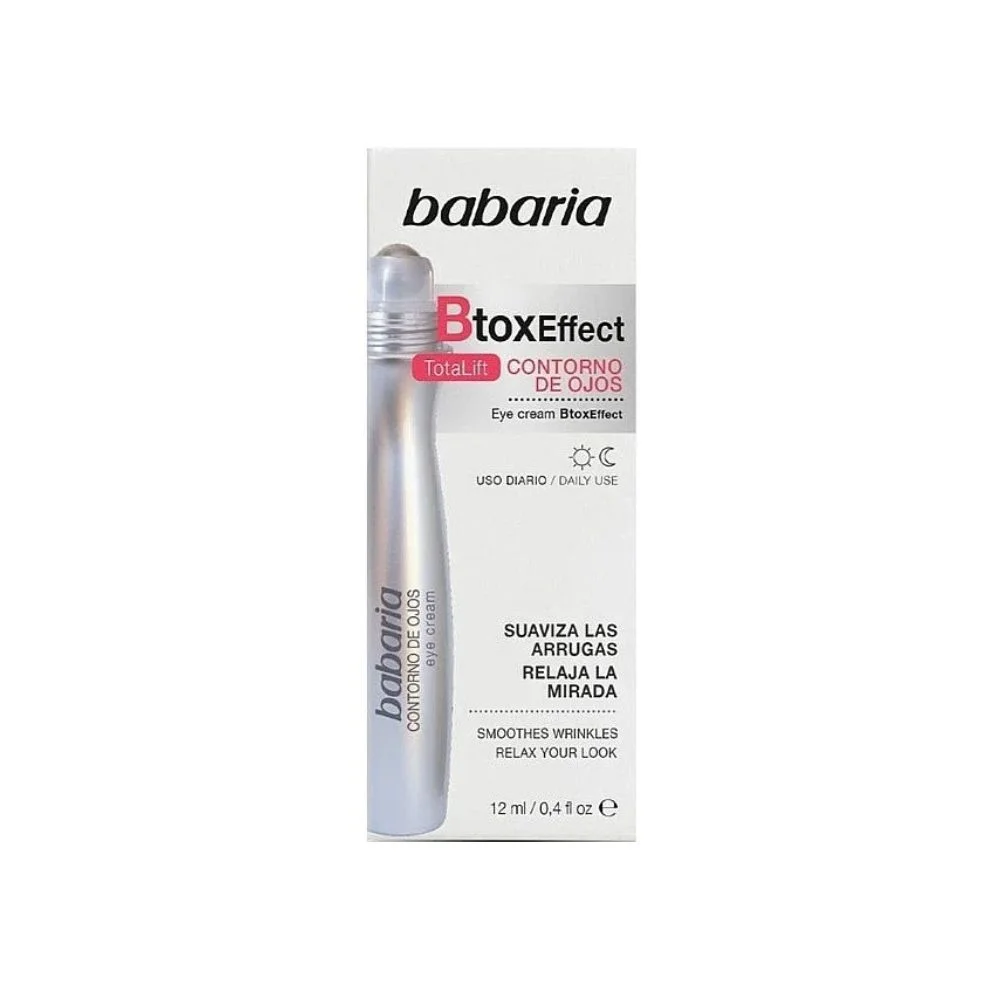 كريم للعين بتأثير البوتوكس من باباريا 12 مل - Babaria Botox Effect Eye Cream