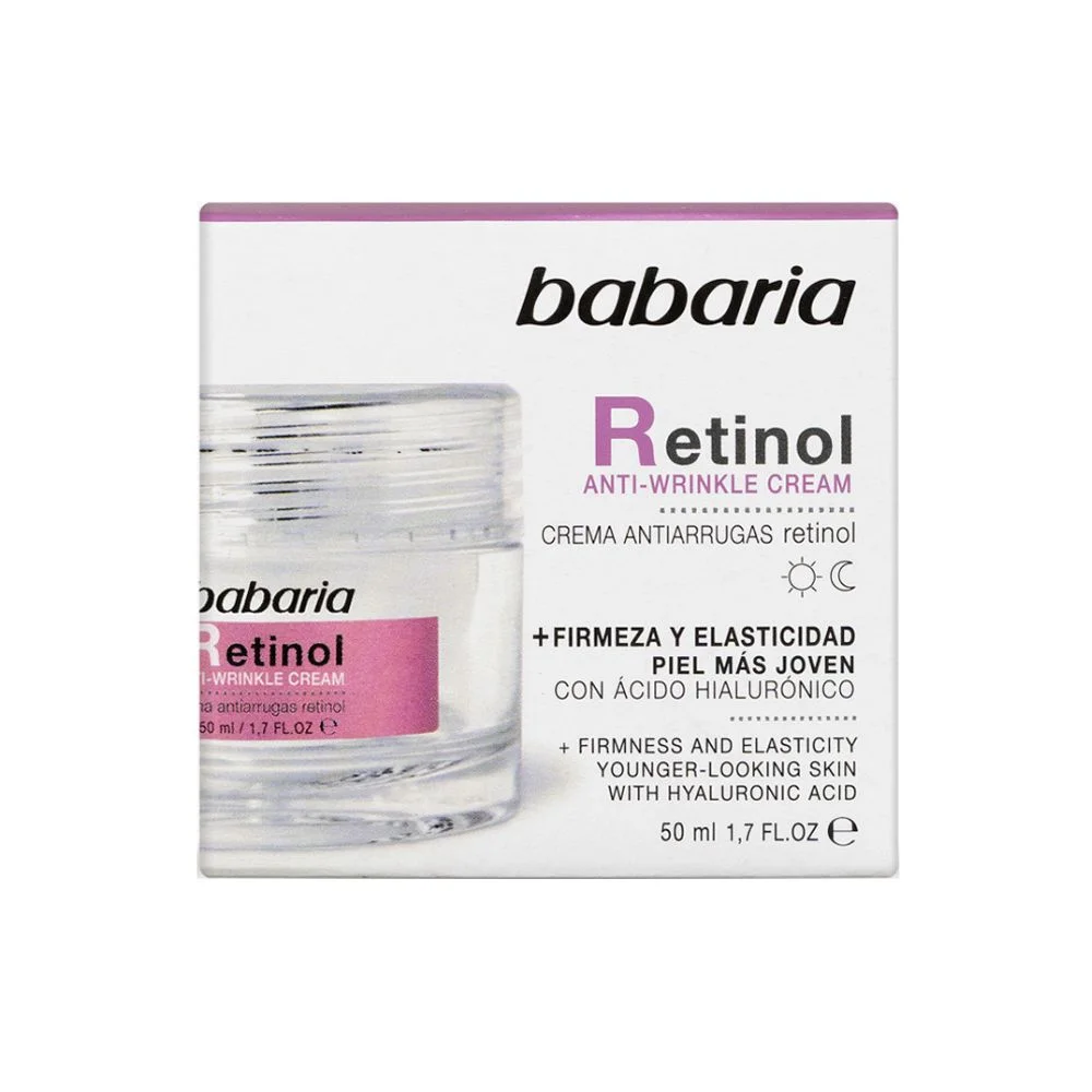كريم ريتينول للوجه من باباريا 50 مل - Babaria Retinol Face Cream